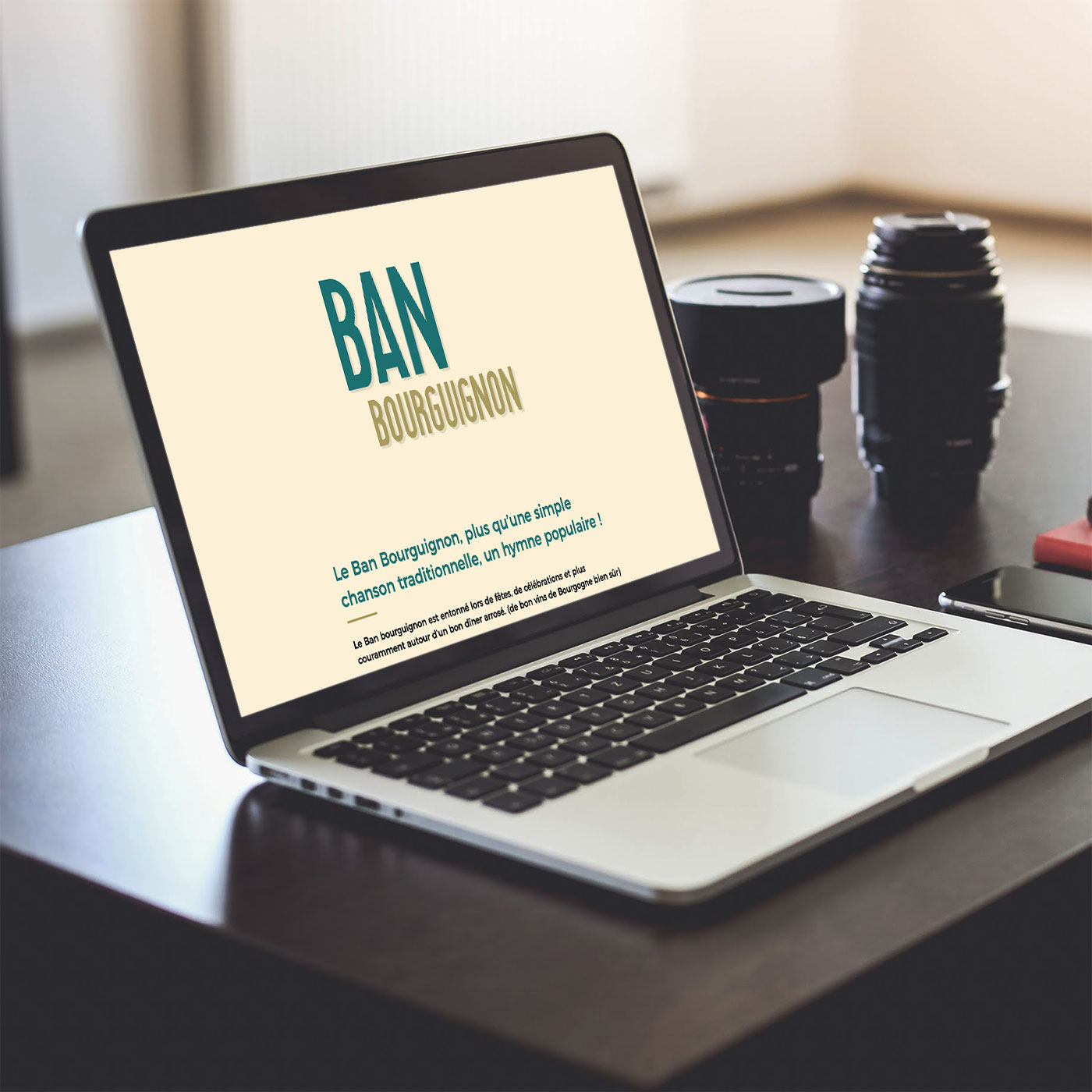 Développement du site web Ban Bourguignon